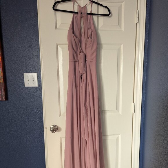 Azazie Evalleen in Dusty Rose Altered A14 - Picture 2 of 5